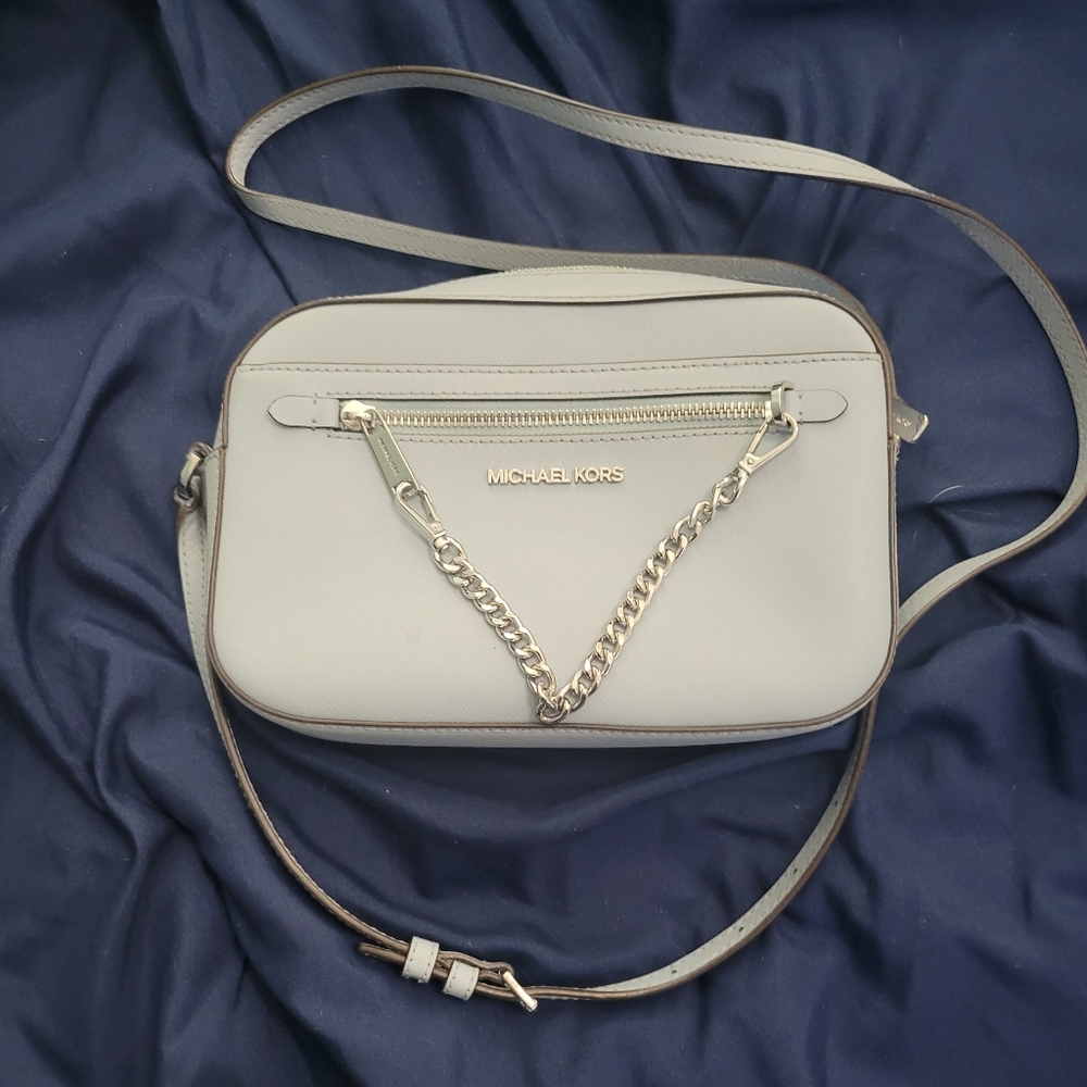 Baby blue MK crossbody